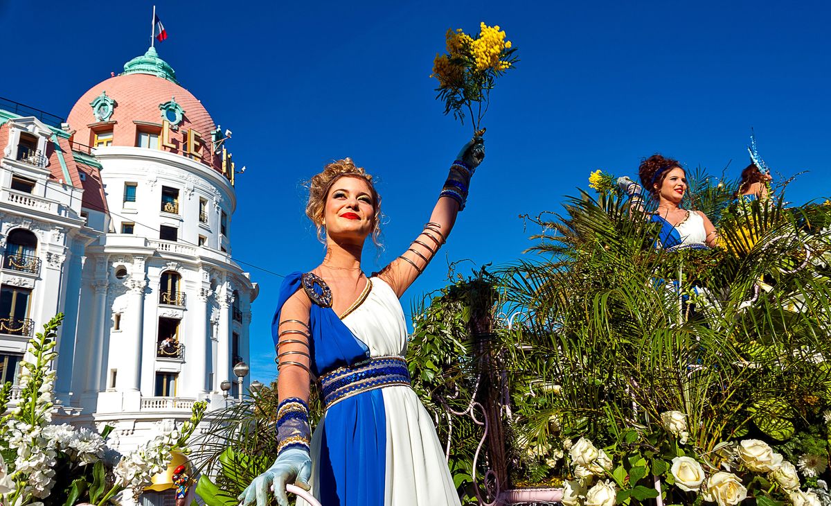 Le carnaval de Nice et la f&ecirc;te des citrons &agrave; Menton
