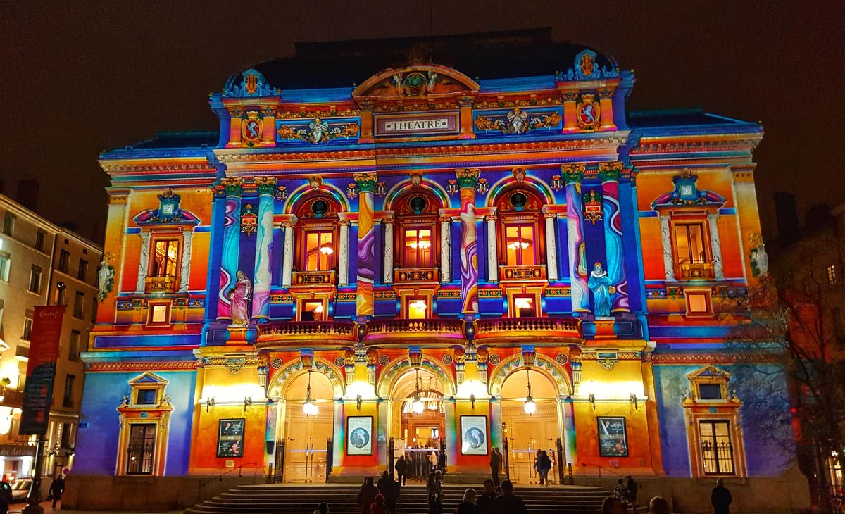 Fête des Lumières de Lyon, au départ du Sud-Ouest