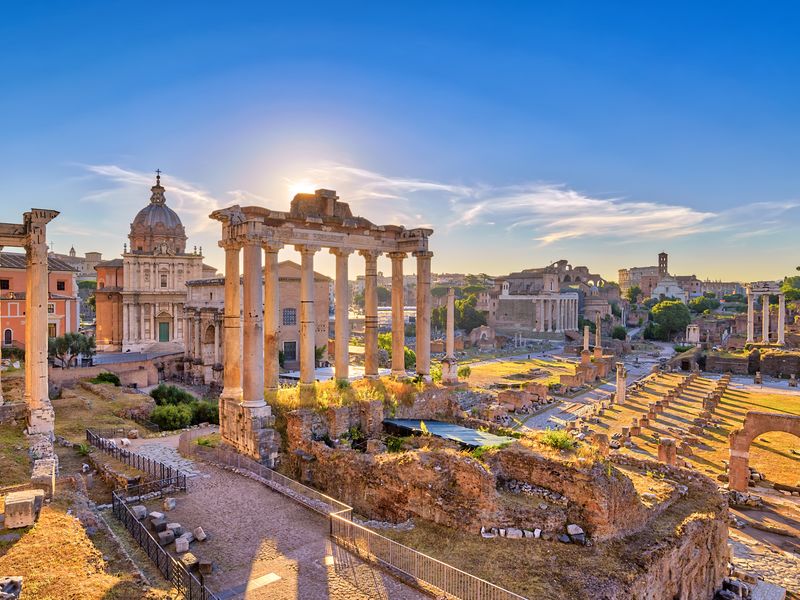 Autotour de Rome à la Campanie