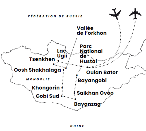 Mongolie - Circuit Des steppes au désert de Gobi