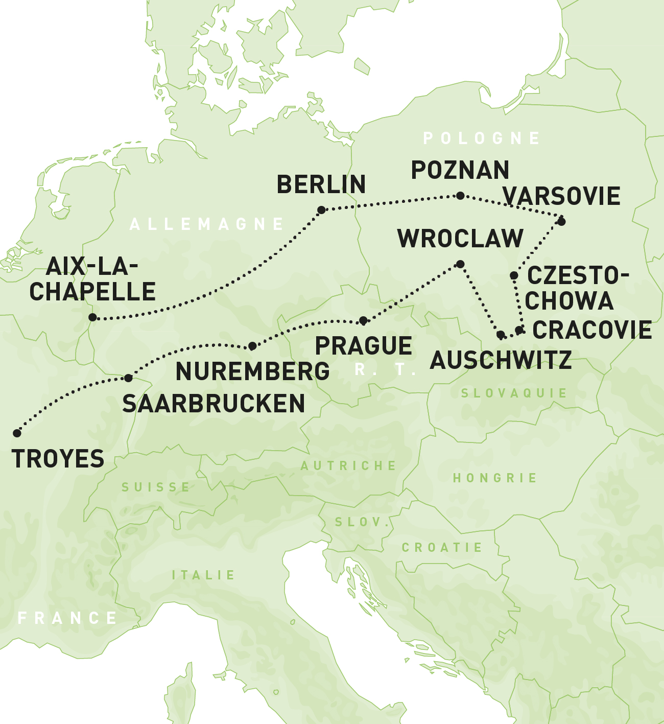Pologne Berlin Et Prague Les Capitales De L Est Region Sud Ouest